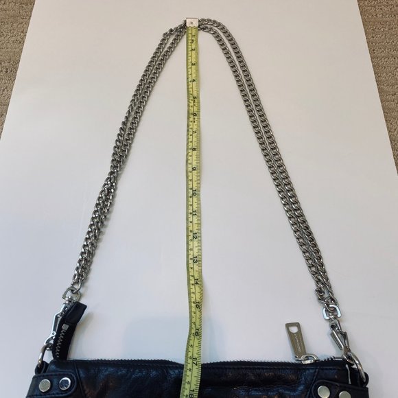 Rebecca Minkoff Studded Leather Shoulder Handbag - Picture 7 of 11